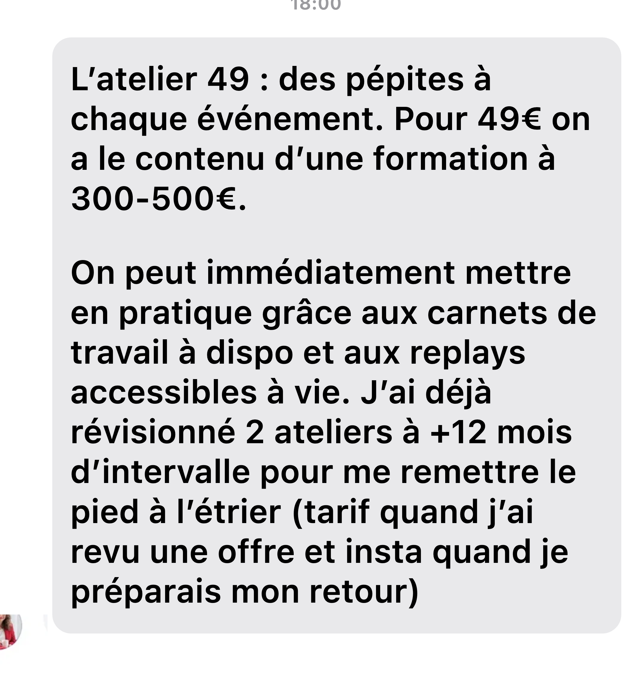 Témoignage 1