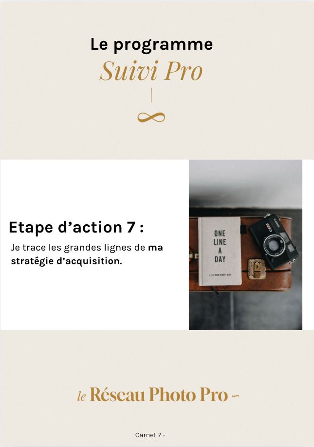 Page de carnet de travail