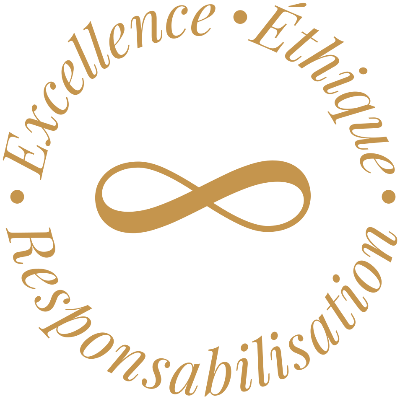 Excellence · Éthique · Responsabilisation